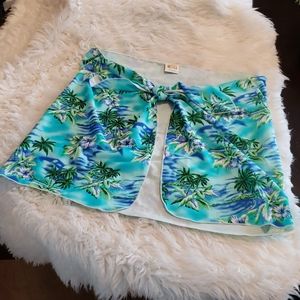 Fresh Peaches Swim Suit Bottom Wrap Size Large
